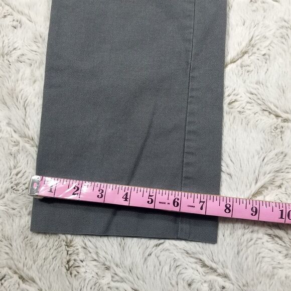 Goodfellow co Pants chino Mens 38×32 Gray Slim Ceñido Flat front Straight - Picture 6 of 10